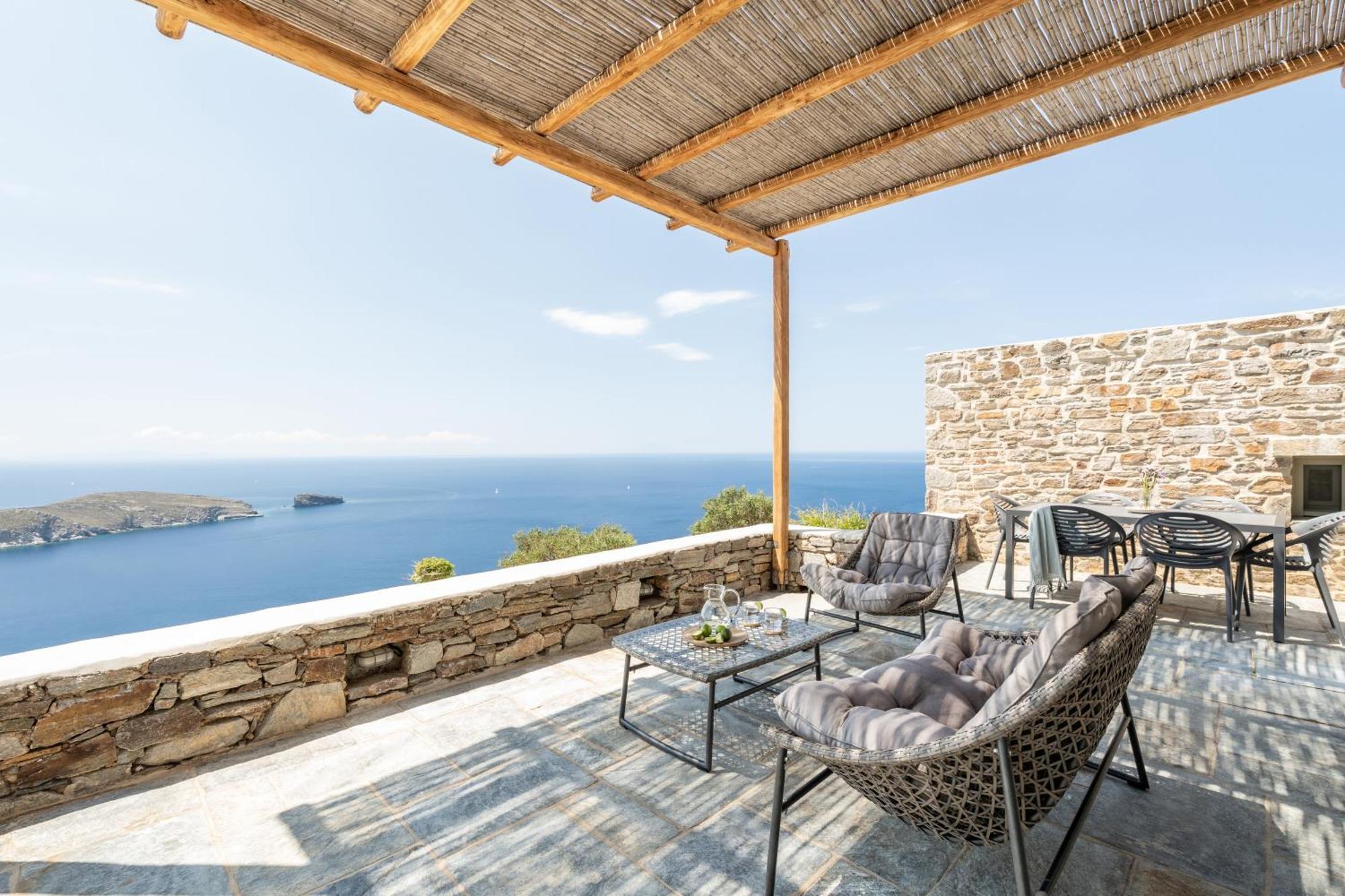 Ammoa Panorama Villa Sotiras Ngoại thất bức ảnh